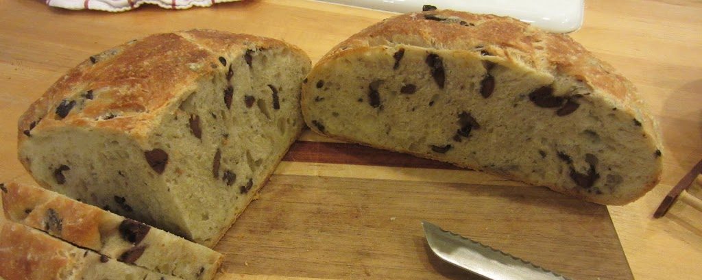 Olive Bread and Sun-Dried Tomato Bread